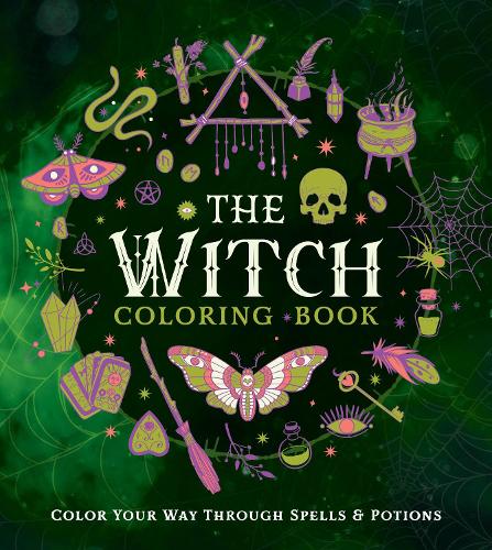 [object Object] «The Witch Coloring Book: Color Your Way Through Spells and Potions», автор Редакция Chartwell Books - фото №1