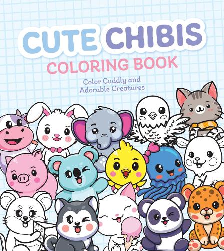Бумажная книга «Cute Chibis Coloring Book», автор Редакция Chartwell Books - фото №1