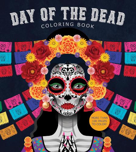 [object Object] «Day of the Dead Coloring Book: More than 100 Pages to Color!», автор Редакція Chartwell Books - фото №1