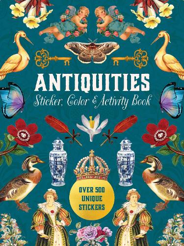 Бумажная книга «Antiquities Sticker, Color & Activity Book: Over 500 Unique Stickers», автор Редакция Chartwell Books - фото №1