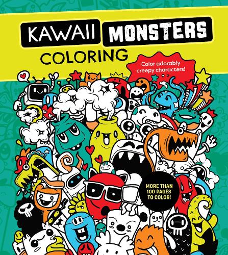[object Object] «Kawaii Monsters Coloring Book: Color Adorably Spooky Characters», автор Редакція Chartwell Books - фото №1