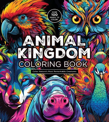 Бумажная книга «Animal Kingdom Coloring Book: Color Nature's Most Remarkable Creatures», автор Редакция Chartwell Books - фото №1