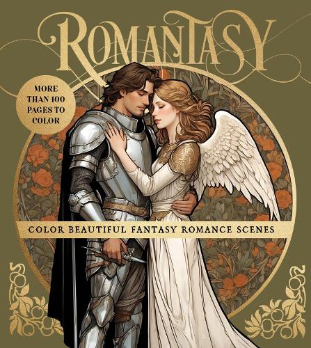 Бумажная книга «Romantasy Coloring Book: Color Beautiful Fantasy Romance Scenes», автор Редакция Chartwell Books - фото №1