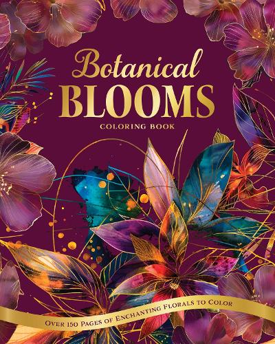 Бумажная книга «Botanical Blooms Coloring Book: Over 150 Pages of Enchanting Florals to Color», автор Редакция Chartwell Books - фото №1