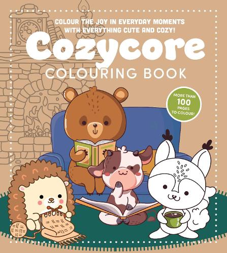 Бумажная книга «Cozycore Colouring Book: Colour the Joy in Everyday Moments with Everything Cute and Cosy!», автор Редакция Chartwell Books - фото №1