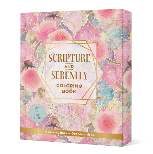 Бумажная книга «Scripture & Serenity Coloring Book: A Coloring Book of God's Promises», автор Редакция Chartwell Books - фото №1