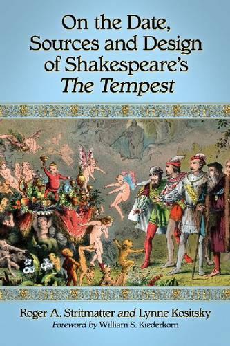 Паперова книга «On the Date, Sources and Design of Shakespeare's The Tempest», авторів Лінн Косицьки, Роджер А. Стрітматтер - фото №1