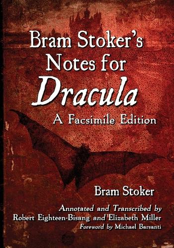 Паперова книга «Bram Stoker's Notes for Dracula: A Facsimile Edition», автор Брем Стокер - фото №1
