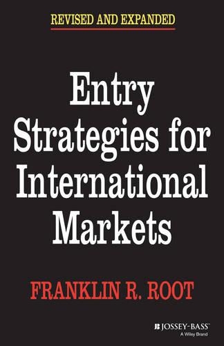 Паперова книга «Entry Strategies for International Markets», автор Франклін Р. Рут - фото №1