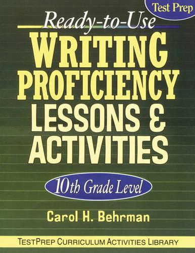 Паперова книга «Ready-To-Use Writing Proficiency Lessons and Activities: 10th Grade Level», автор Керол Г. Берман - фото №1