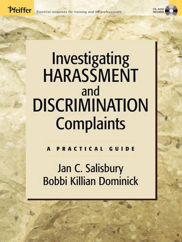 Паперова книга «Investigating Harassment and Discrimination Complaints: A Practical Guide», авторів Боббі Кілліан Домінік, Ян К. Солсбері - фото №1