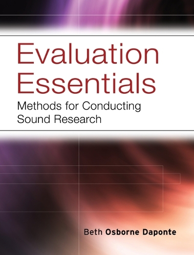 Бумажная книга «Evaluation Essentials: Methods For Conducting Sound Research», автор Бет Осборн Дапонт - фото №1
