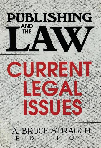Бумажная книга «Publishing and the Law: Current Legal Issues», автор Линда С. Кац - фото №1