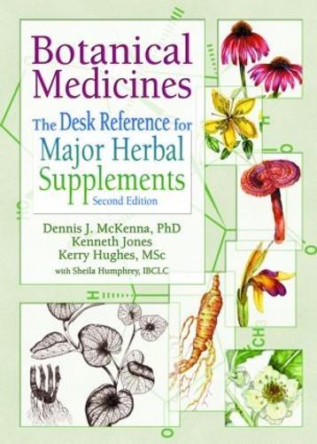 Паперова книга «Botanical Medicines: The Desk Reference for Major Herbal Supplements, Second Edition», авторів Денніс Джей Маккенна, Кеннет Джонс, Керрі Г'юз, Вірджинія М. Тайлер - фото №1