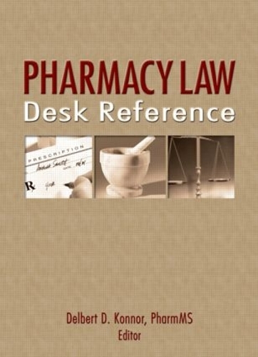 Бумажная книга «Pharmacy Law Desk Reference», авторов Альберт И Вертхаймер, Делберт Коннор - фото №1