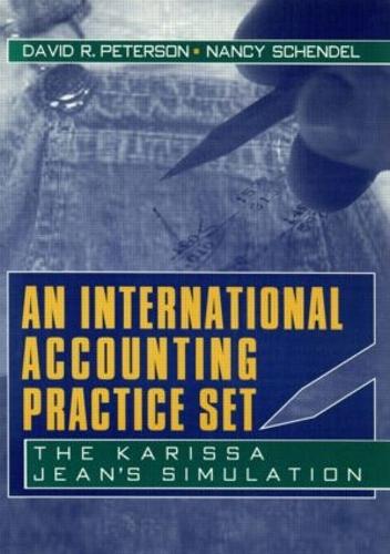 Бумажная книга «An International Accounting Practice Set: The Karissa Jean's Simulation», авторов Эрденер Кайнак, Нэнси Шендел - фото №1