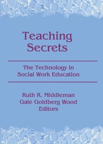 Паперова книга «Teaching Secrets: The Technology in Social Work Education», авторів Гейл Голдберг Вуд, Рут Міддлман - фото №1