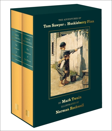 Паперова книга «The Adventures of Tom Sawyer and Huckleberry Finn» - фото №1
