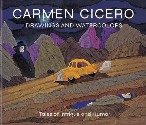 Бумажная книга «Carmen Cicero: Drawings and Watercolors: Tales of Intrigue and Humor», автор Дэвид Эбони - фото №1