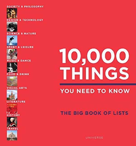Бумажная книга «10,000 Things You Need to Know: The Big Book of Lists», автор Элспет Бейдас - фото №1