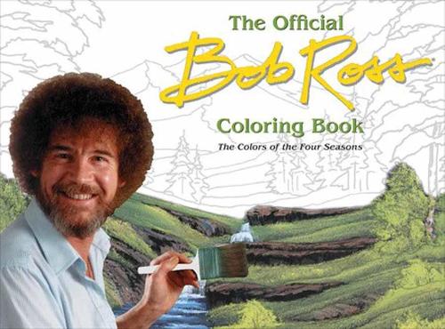 Бумажная книга «The Offical Bob Ross Coloring Book: The Colors of the Four Seasons», автор Боб Росс - фото №1