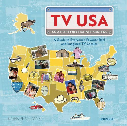 Паперова книга «TV USA: An Atlas for Channel Surfers», автор Робб Перлман - фото №1