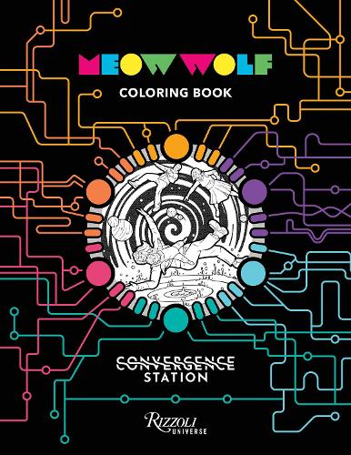 Бумажная книга «Meow Wolf Coloring Book: Convergence Station», автор Мяу Вульф - фото №1
