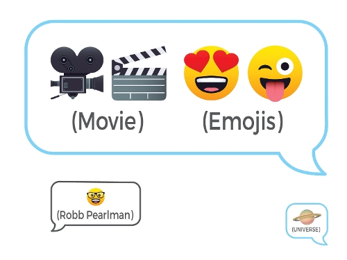 Бумажная книга «Movie Emojis: 100 Cinematic Q&As », автор Робб Перлман - фото №1