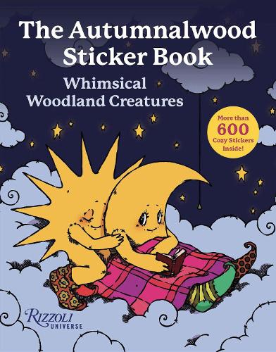Паперова книга «The Autumnalwood Sticker Book: Whimsical Woodland Creatures: More Than 600 Cozy Stickers Inside!», автор Autumnalwood - фото №1