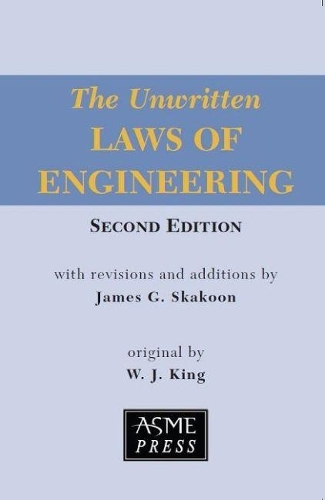 Бумажная книга «The Unwritten Laws of Engineering», автор У. Дж. Кинг - фото №1