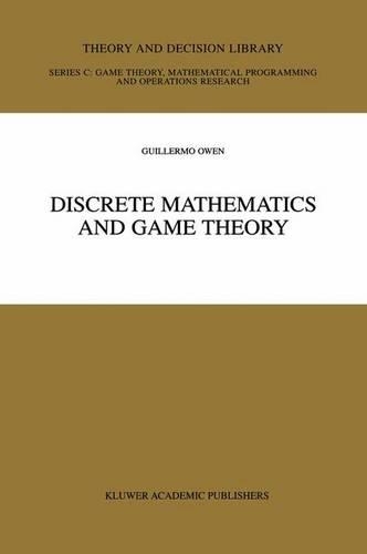 Бумажная книга «Discrete Mathematics and Game Theory», автор Гильермо Оуэн - фото №1