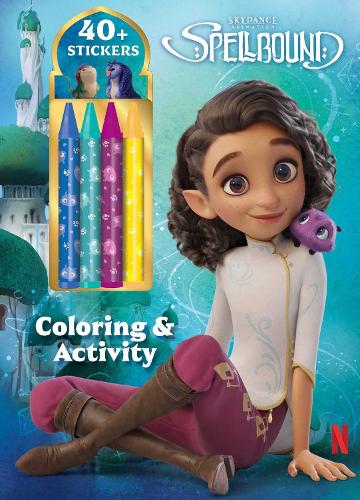 Паперова книга «Spellbound: Coloring & Activity», автор Кортні Акампора - фото №1
