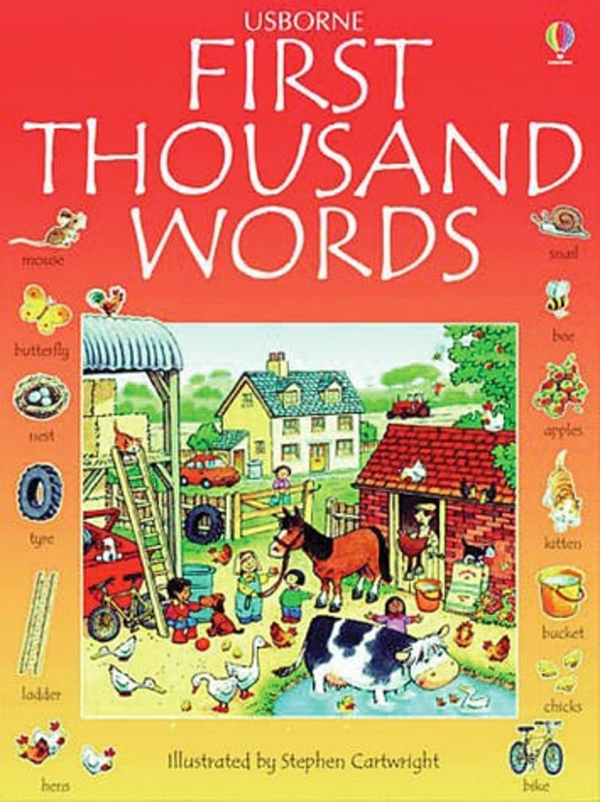 Паперова книга «First 1000 Words in English» - фото №1