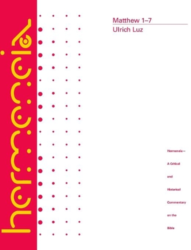 Бумажная книга «Matthew 1-7», авторов Джеймс Э. Крауч, Ульрих Луц - фото №1