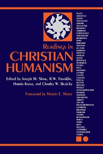 Паперова книга «Readings in Christian Humanism», авторів Чарльз В. Бузікі, Гарріс Кааса, Джозеф М. Шоу, Мартін Е. Марті, Р. В. Франклін - фото №1