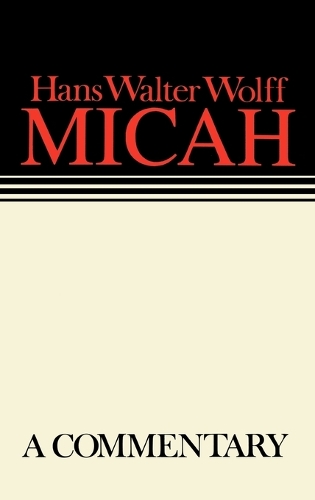 Паперова книга «Micah: Continental Commentaries», автор Ганс Вальтер Вольф - фото №1