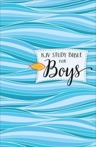 Паперова книга «KJV Study Bible for Boys Hardcover», автор Ларрі Річардс - фото №1