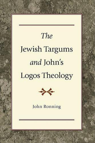 Бумажная книга «The Jewish Targums and John`s Logos Theology», автор Джон Роннинг - фото №1