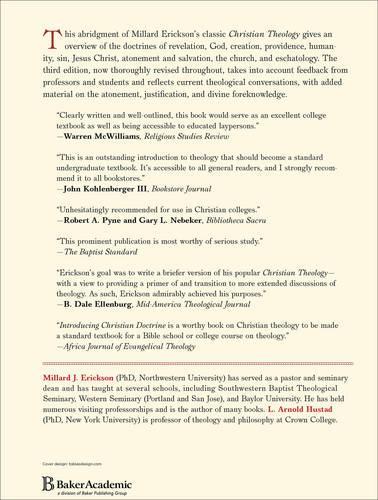 Паперова книга «Introducing Christian Doctrine», авторів Л. Арнольд Хустад, Міллард Дж. Еріксон - фото №1