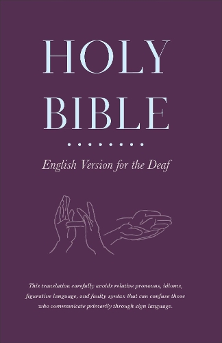 Бумажная книга «Holy Bible English Version for the Deaf», автор Бейкер Тайтл - фото №1