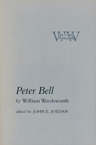 Паперова книга «Peter Bell», автор Вільям Вордсворт - фото №1