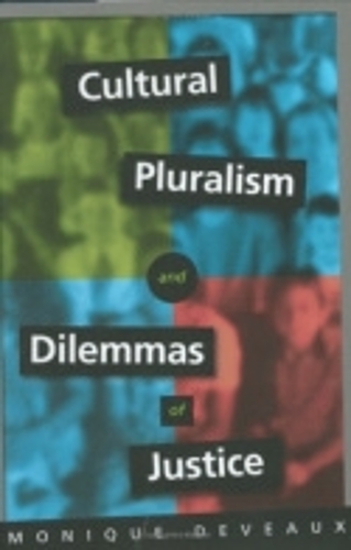 Бумажная книга «Cultural Pluralism and Dilemmas of Justice», автор Моник Дево - фото №1
