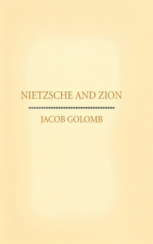 Паперова книга «Nietzsche and Zion», автор Джейкоб Голомб - фото №1