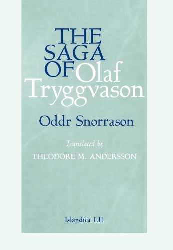 Паперова книга «The Saga of Olaf Tryggvason», автор Оддр Сноррасон - фото №1