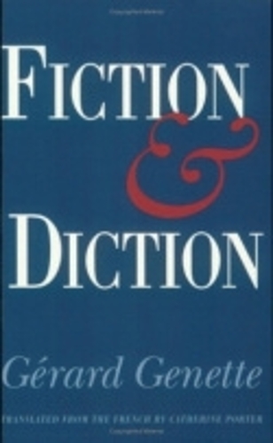 Паперова книга «Fiction and Diction», автор Жерар Женетт - фото №1