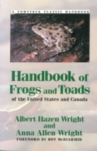 Бумажная книга «Handbook of Frogs and Toads of the United States and Canada», авторов Альберт Хейзен Райт, Анна Аллен Райт - фото №1