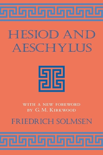 Бумажная книга «Hesiod and Aeschylus», автор Фридрих Сольмсен - фото №1
