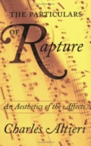 Бумажная книга «The Particulars of Rapture: An Aesthetics of the Affects», автор Чарльз Алтиери - фото №1