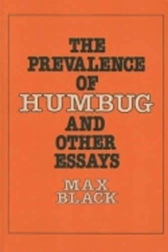Бумажная книга «The Prevalence of Humbug and Other Essays», автор Макс Блэк - фото №1