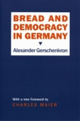 Бумажная книга «Bread and Democracy in Germany», автор Александр Гершенкрон - фото №1